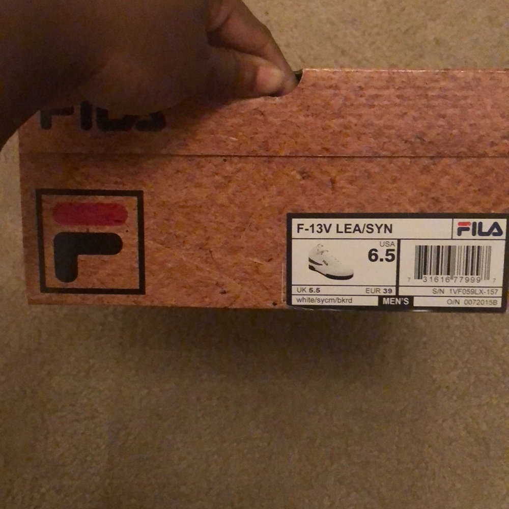 Men 6.5 FILA shoes Brand New with box.